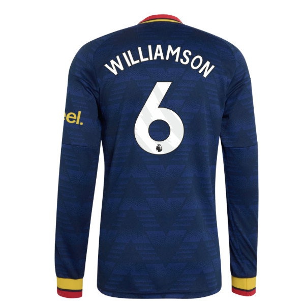 2026-2027 Arsenal Away Long Sleeve Shirt (Williamson 6) — Shop Online