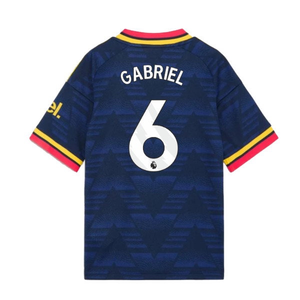 2026-2027 Arsenal Away Shirt (Kids) (Gabriel 6) — Buy Now