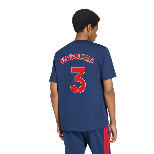 2026-2027 Arsenal DNA Graphic Tee (Navy) (Mosquera 3) — Shop Online