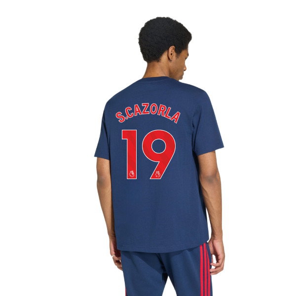 2026-2027 Arsenal DNA Graphic Tee (Navy) (S.Cazorla 19) — Buy Online