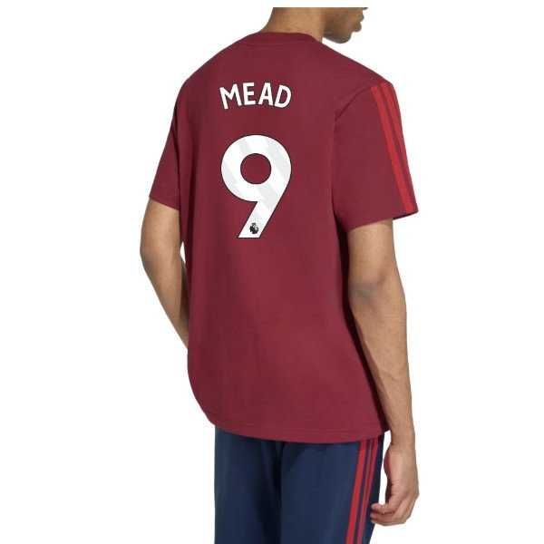 2026-2027 Arsenal DNA Tee (Burgundy) (Mead 9) — Buy Now