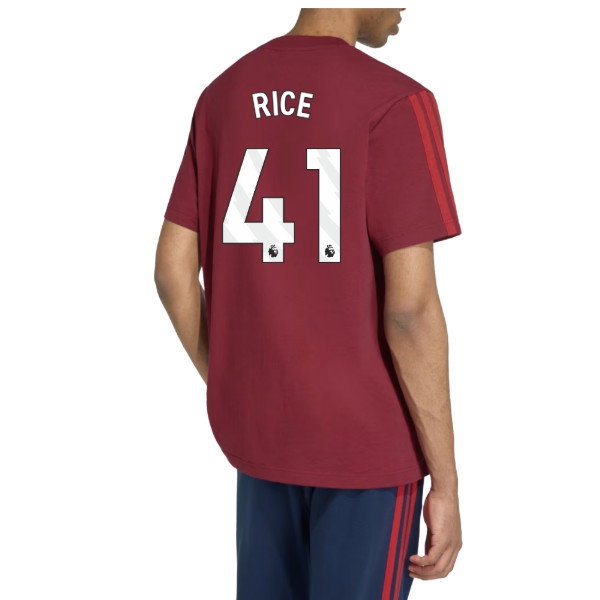 2026-2027 Arsenal DNA Tee (Burgundy) (Rice 41) — Shop Now