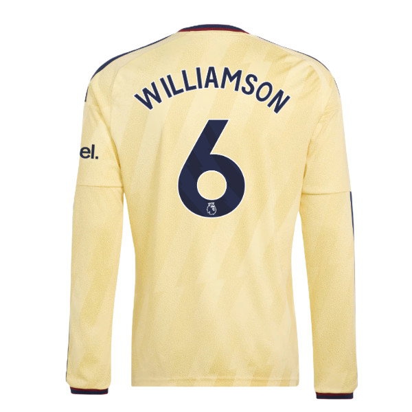 2026-2027 Arsenal Long Sleeve Third Shirt (Williamson 6) — Buy Now