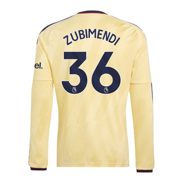 2026-2027 Arsenal Long Sleeve Third Shirt (Zubimendi 36) — Buy Online