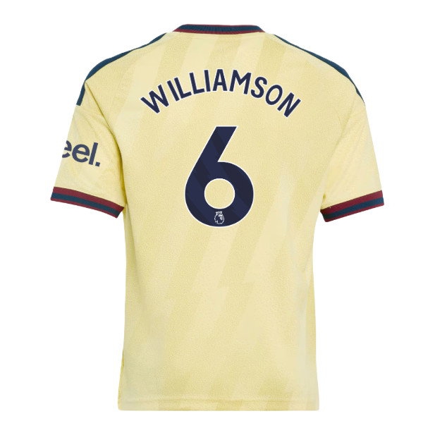 2026-2027 Arsenal Third Shirt (Kids) (Williamson 6) — Buy Online