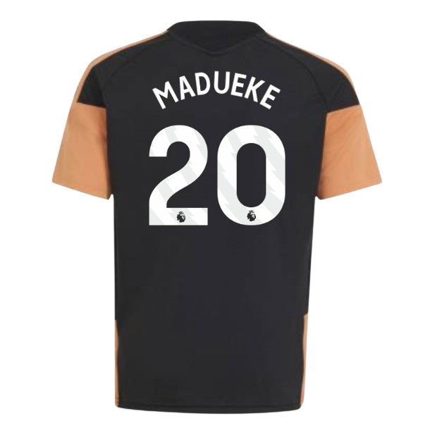 2026-2027 Arsenal Training Jersey (Black) - Kids (Madueke 20) — Shop Now