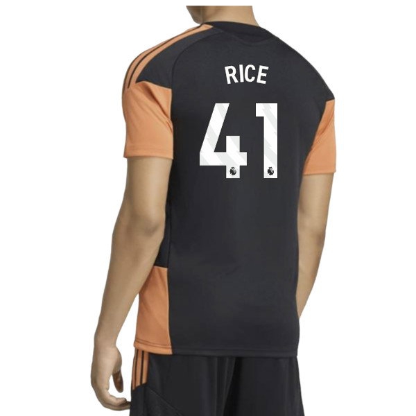 2026-2027 Arsenal Training Jersey (Black) (Rice 41) — Shop Now