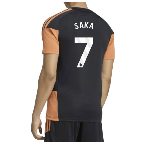 2026-2027 Arsenal Training Jersey (Black) (Saka 7) — Shop Online