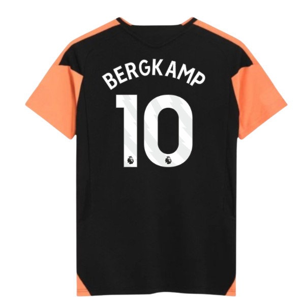 2026-2027 Arsenal Training Jersey (Black) - Womens (Bergkamp 10) — Shop Now