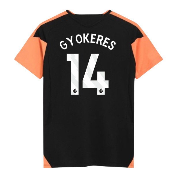 2026-2027 Arsenal Training Jersey (Black) - Womens (Gyokeres 14) — Shop Now
