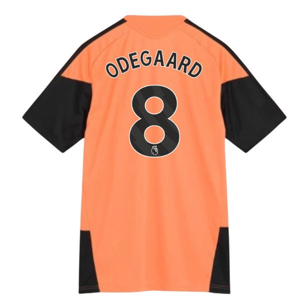 2026-2027 Arsenal Training Jersey (Dusky Orange) (Odegaard 8) — Shop Online