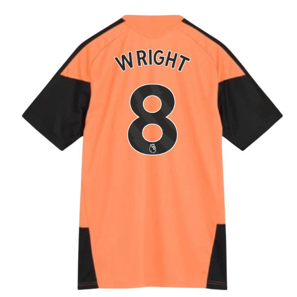 2026-2027 Arsenal Training Jersey (Dusky Orange) (Wright 8) — Shop Online