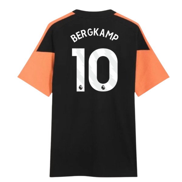 2026-2027 Arsenal Training Tee (Black) (Bergkamp 10) — Shop Now