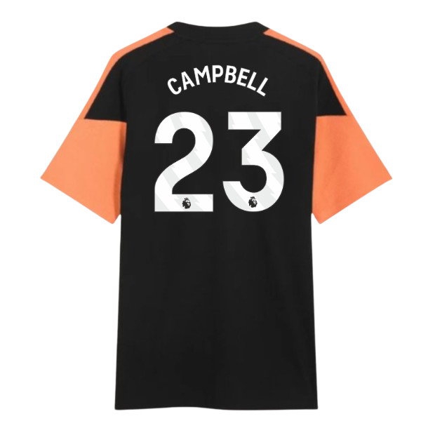 2026-2027 Arsenal Training Tee (Black) (Campbell 23) — Buy Online