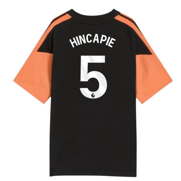 2026-2027 Arsenal Training Tee (Black) - Kids (Hincapie 5) — Buy Now