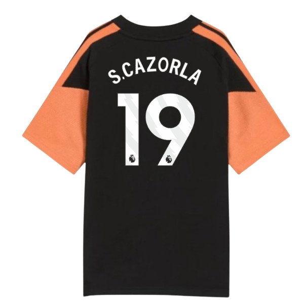 2026-2027 Arsenal Training Tee (Black) - Kids (S.Cazorla 19) — Shop Online