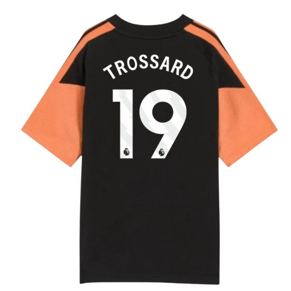 2026-2027 Arsenal Training Tee (Black) - Kids (Trossard 19) — Shop Now