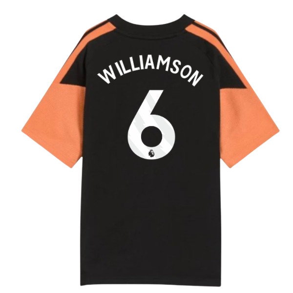 2026-2027 Arsenal Training Tee (Black) - Kids (Williamson 6) — Shop Online