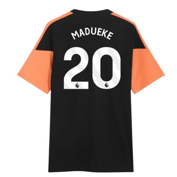 2026-2027 Arsenal Training Tee (Black) (Madueke 20) — Shop Online