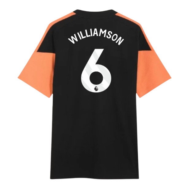2026-2027 Arsenal Training Tee (Black) (Williamson 6) — Buy Online