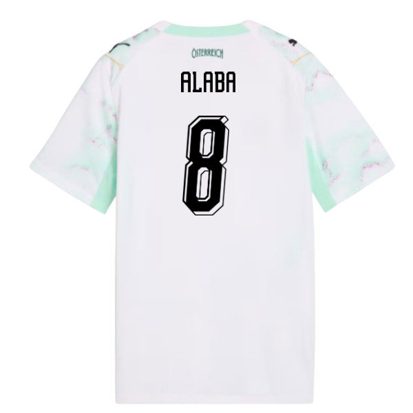 2026-2027 Austria Away Shirt (Kids) (Alaba 8) — Buy Online