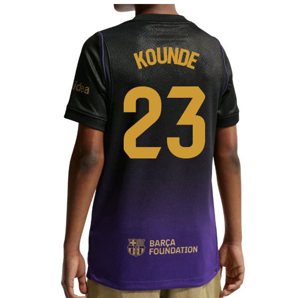 2026-2027 Barcelona Away Shirt (Kids) (Kounde 23) — Shop Online