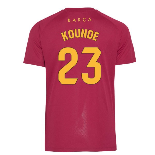 2026-2027 Barcelona Dri-Fit Strike Shirt (Noble Red) (Kounde 23) — Shop Online