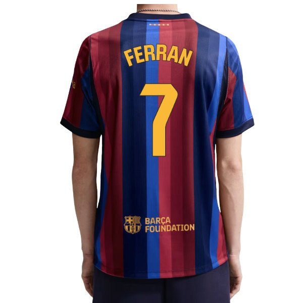 2026-2027 Barcelona Home Shirt (Ferran 7) — Shop Now