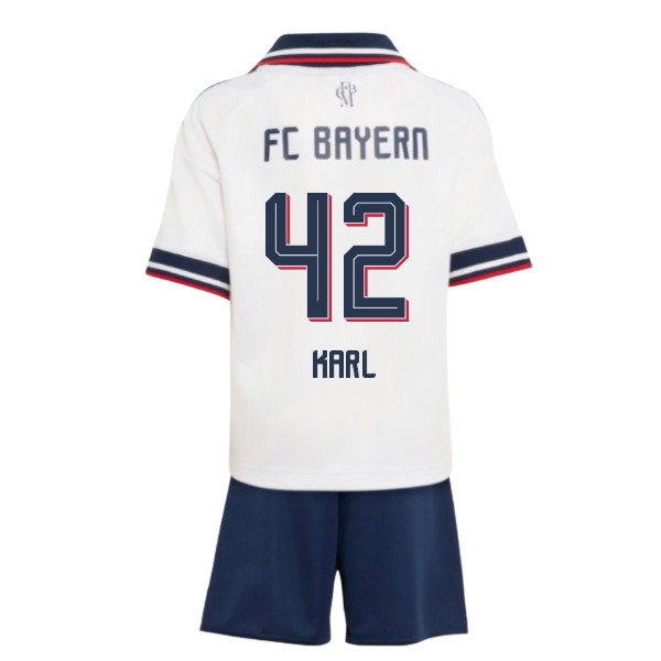 2026-2027 Bayern Munich Away Mini Kit (Karl 42) — Shop Now