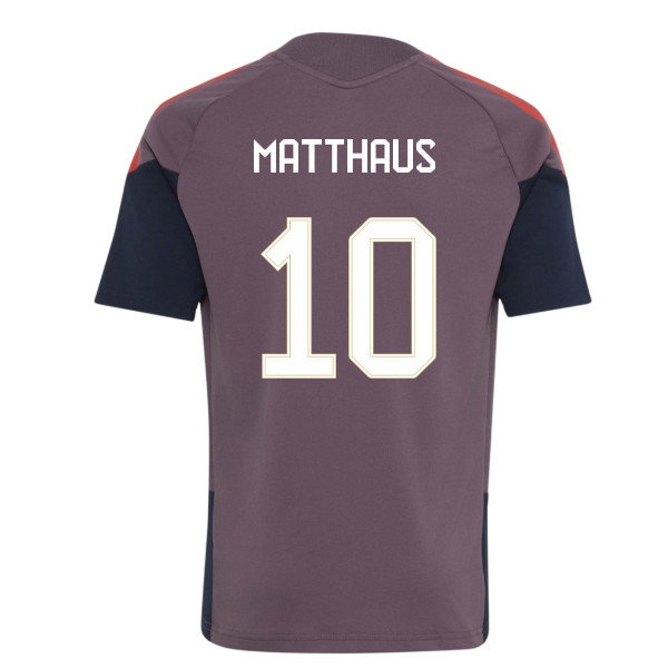 2026-2027 Bayern Munich EU Training Jersey (Shadow Fig) - Kids (Matthaus 10) — Buy Online
