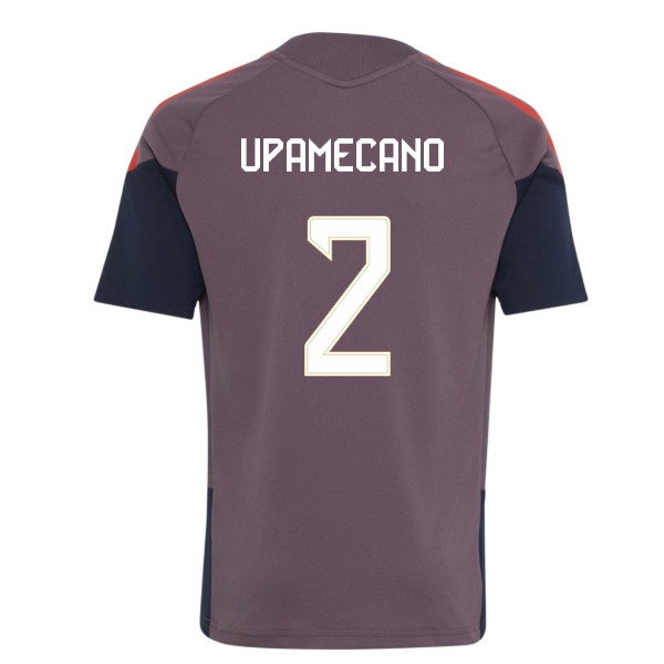 2026-2027 Bayern Munich EU Training Jersey (Shadow Fig) - Kids (Upamecano 2) — Buy Online