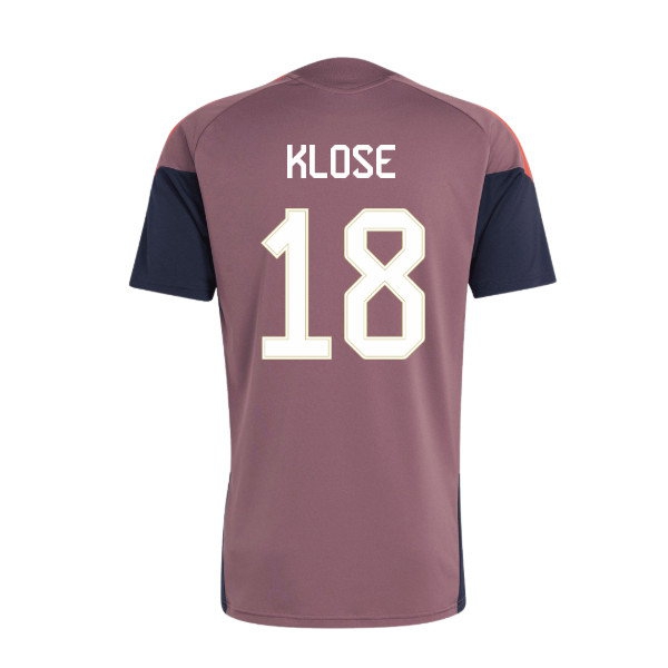 2026-2027 Bayern Munich EU Training Jersey (Shadow Fig) (Klose 18) — Buy Now