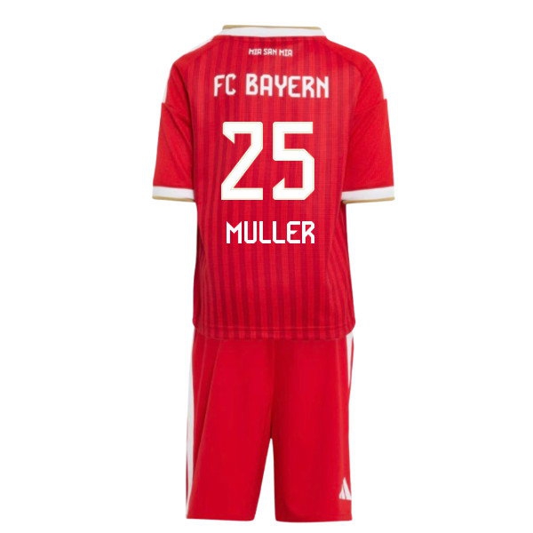 2026-2027 Bayern Munich Home Mini Kit (Muller 25) — Buy Online
