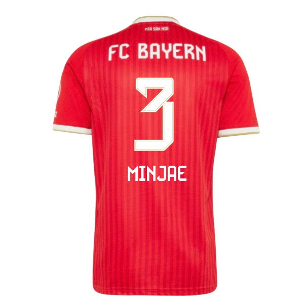 2026-2027 Bayern Munich Home Shirt (Minjae 3) — Buy Now