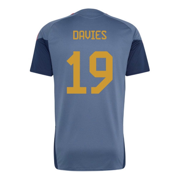 2026-2027 Bayern Munich Training Jersey (Preloved Ink) (Davies 19) — Buy Online