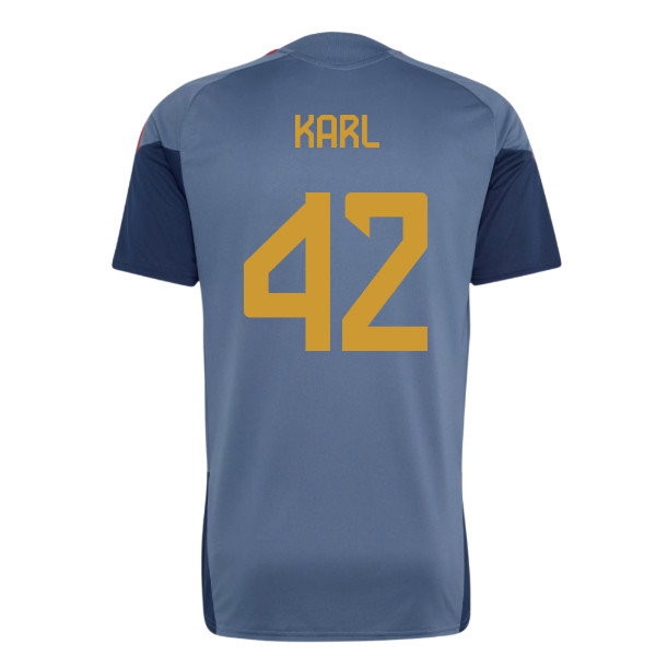 2026-2027 Bayern Munich Training Jersey (Preloved Ink) (Karl 42) — Shop Online