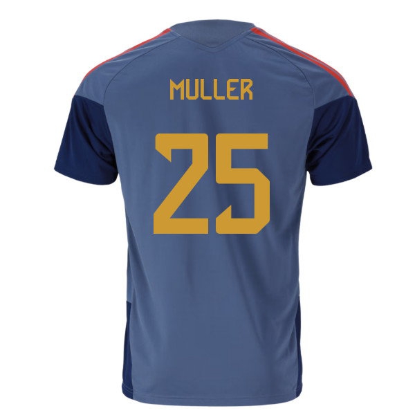 2026-2027 Bayern Munich Training Jersey (Preloved Ink) - Kids (Muller 25) — Shop Online