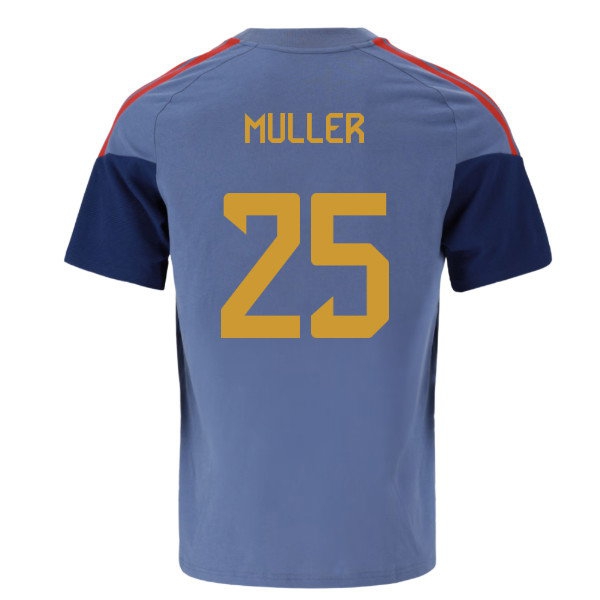 2026-2027 Bayern Munich Training Tee (Preloved Ink) (Muller 25) — Buy Online