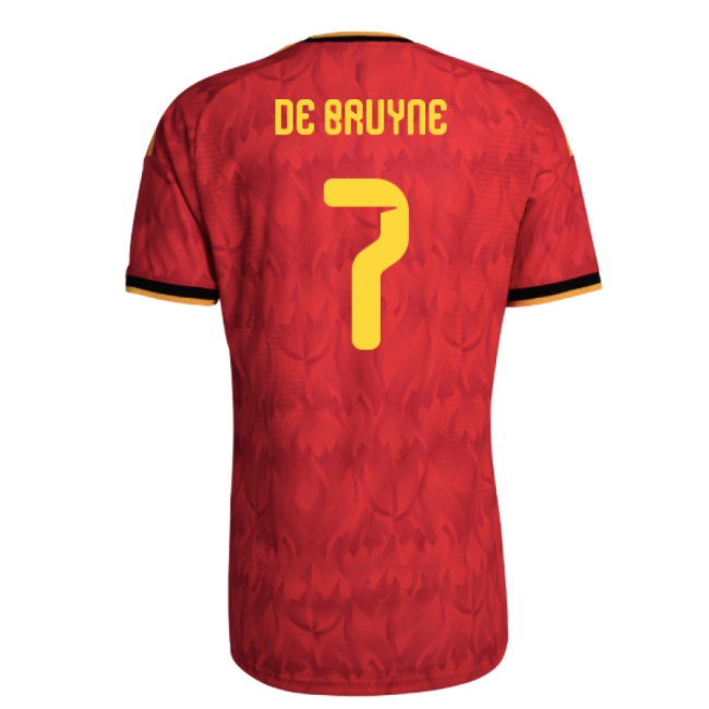 2026-2027 Belgium Player Version Home Shirt (De Bruyne 7) — Shop Online