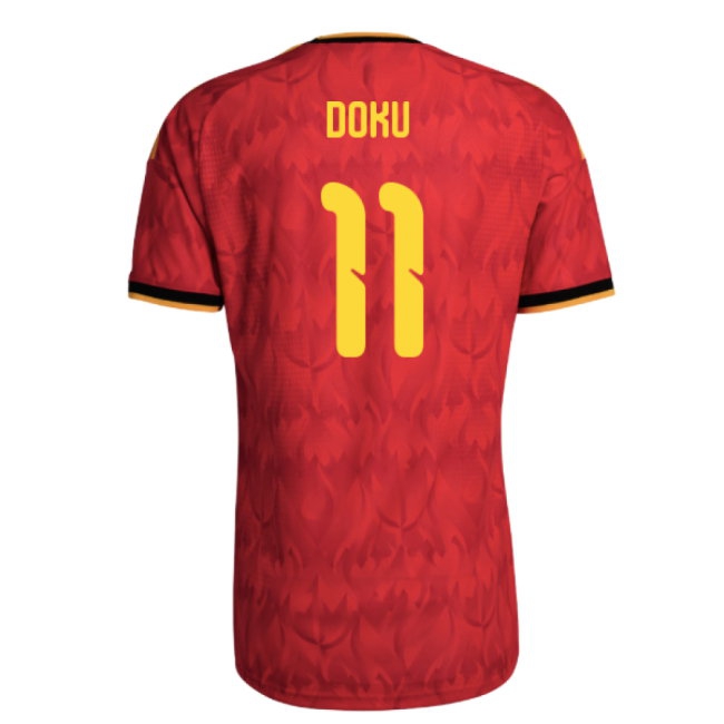 2026-2027 Belgium Player Version Home Shirt (Doku 11) — Buy Now