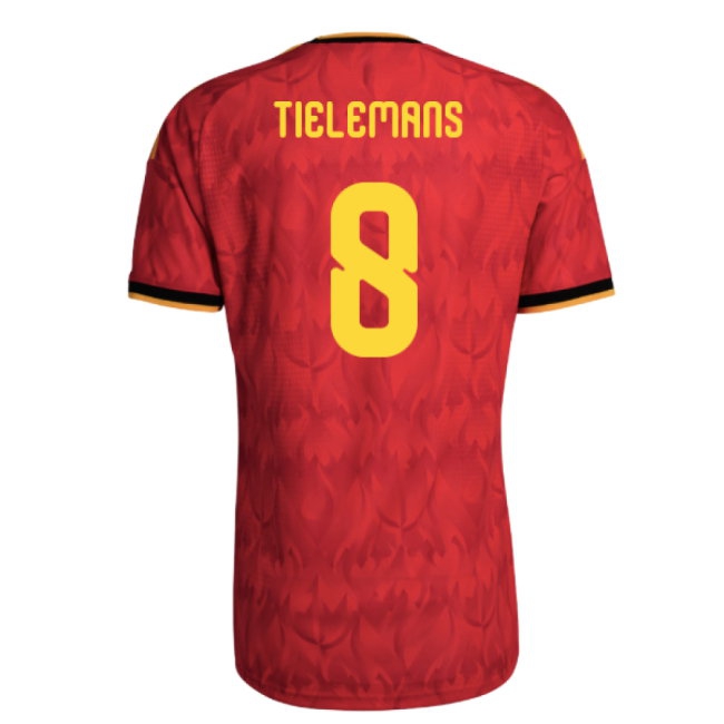 2026-2027 Belgium Player Version Home Shirt (Tielemans 8) — Shop Now
