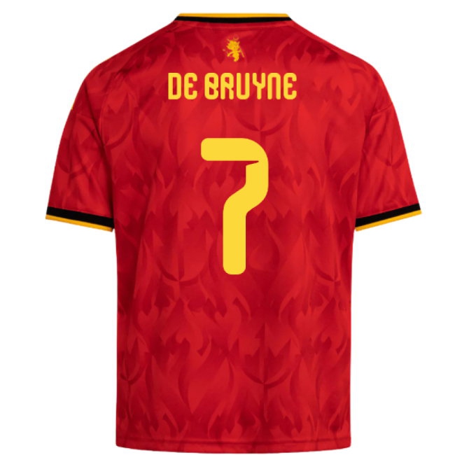 2026-2027 Belgium Home Mini Kit (De Bruyne 7) — Shop Online