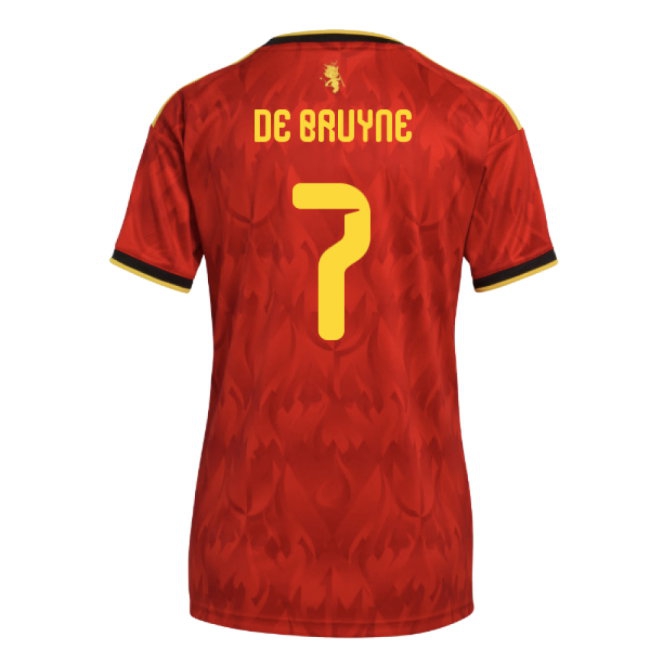 2026-2027 Belgium Home Shirt (Womens) (De Bruyne 7) — Buy Now