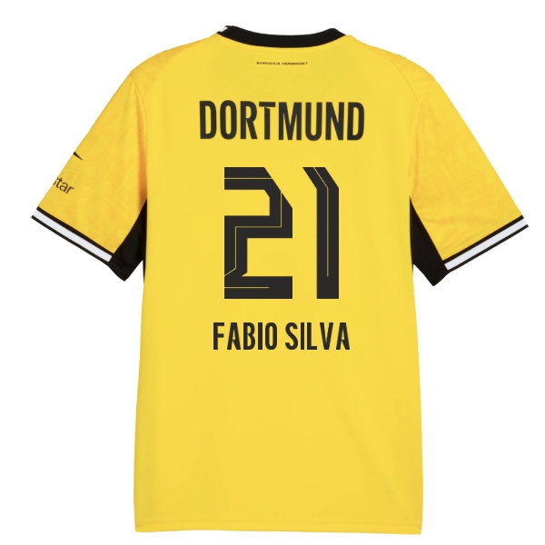 2026-2027 Borussia Dortmund Home Shirt (Fabio Silva 21) — Shop Online
