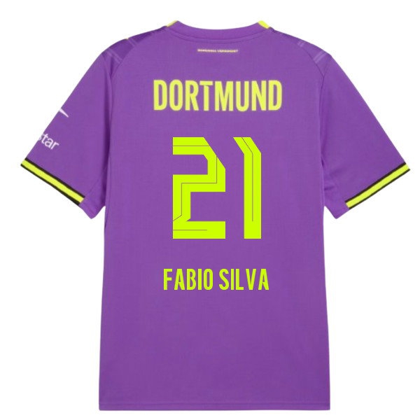 2026-2027 Borussia Dortmund Third Shirt (Fabio Silva 21) — Shop Online