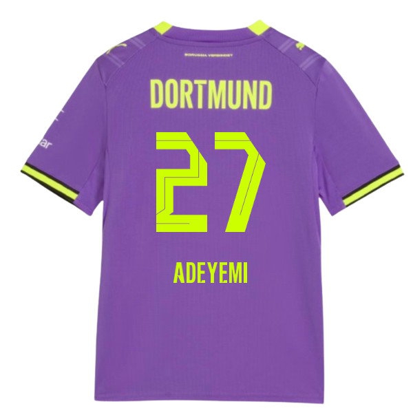 2026-2027 Borussia Dortmund Third Shirt (Kids) (Adeyemi 27) — Buy Online