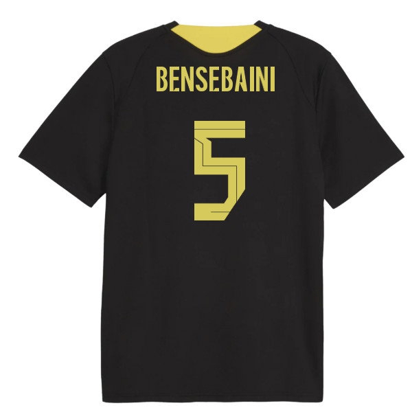 2026-2027 Borussia Dortmund Training Jersey (Black) (Bensebaini 5) — Buy Now