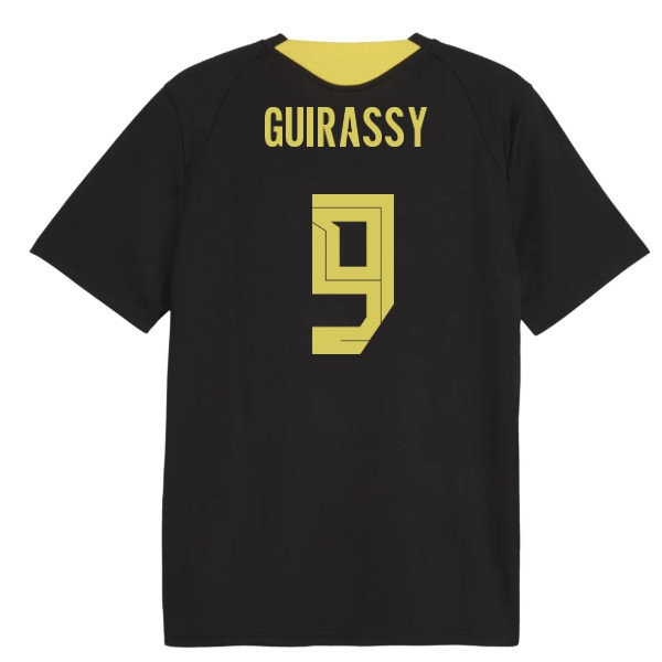 2026-2027 Borussia Dortmund Training Jersey (Black) (Guirassy 9) — Buy Now