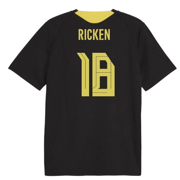 2026-2027 Borussia Dortmund Training Jersey (Black) (Ricken 18) — Buy Now