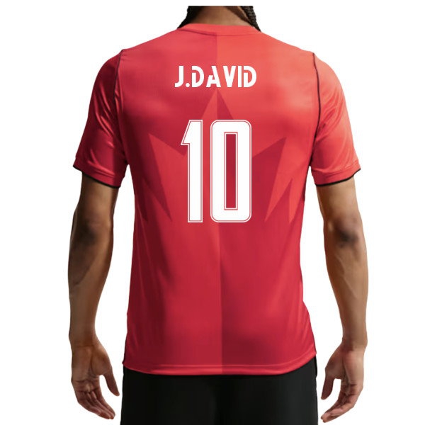 2026-2027 Canada Home Shirt (J.David 10) — Shop Now
